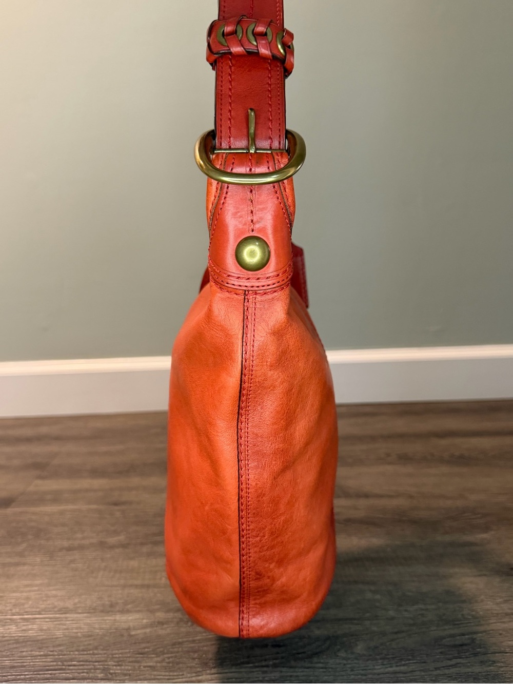 Coach Bleecker Duffle with Tattersall Interior - Picture 5 of 15